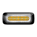 LED Flitser | 6 LEDs | 12-24V | oranje/wit