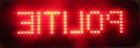Display LED bord | zonneklep | STOP/POLITIE