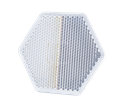 Catadiottro | 6-sided | bianco