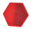 Reflector | 6-sided | red