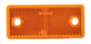 Reflector | rectangular | ámbar