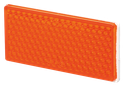 Catadioptre | rectangulaire | orange
