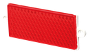 Reflector | rectangular | red