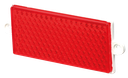 Catadiottro | rettangolare | rosso