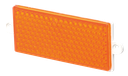 Catadiottro | rettangolare | ambra