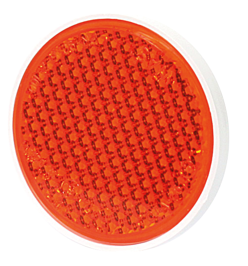 Catadiottro | rond | adhesive |ambra