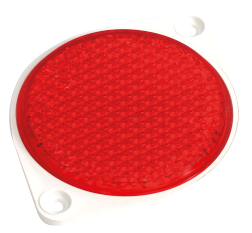 Reflector | round | red