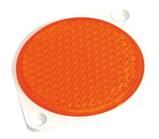 Reflector | round | red