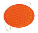 Catadioptre | rond | orange