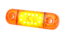 LED markeerverlichting |  3 LEDs | 12-24V | oranje