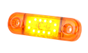 Luz de posición LED | 12 LED | 12-24V | ámbar