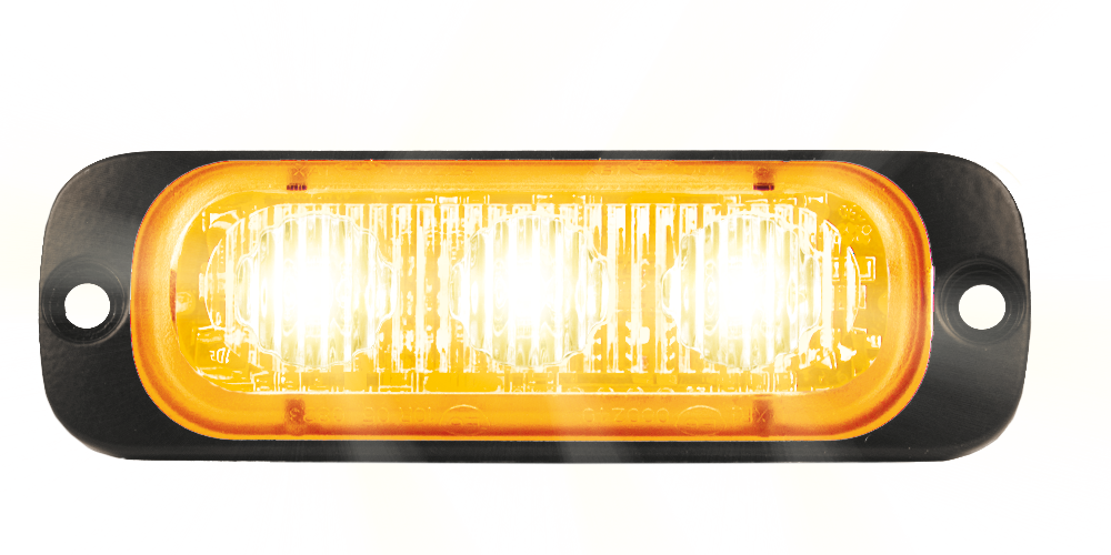 Feu flash | LED | 3 LEDs | 12-24V | orange