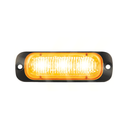 LED Flitser | 3 LEDs | 12-24V | oranje