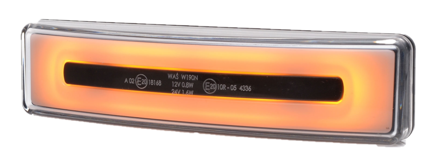 Front position light | amber | 12-24V | Scania