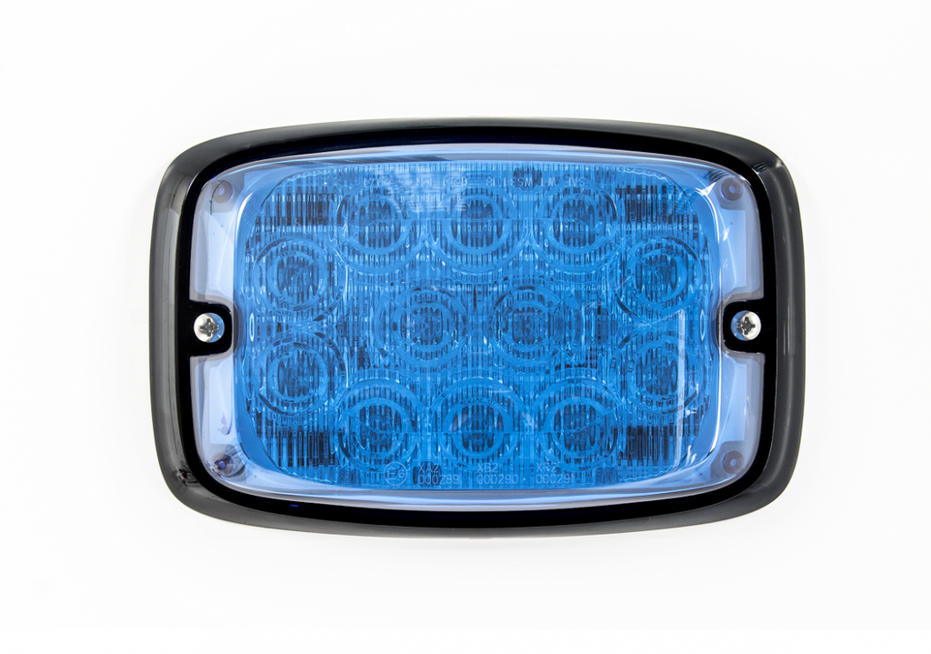 Flitser | LED | 12 LEDs | 12-24V | blauw
