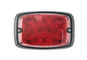 Feu flash | LED | 12 LEDs | 12-24V | rouge