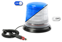 Kennleuchte | LED | magnetisch | 12-24V | transparente Linse | blau