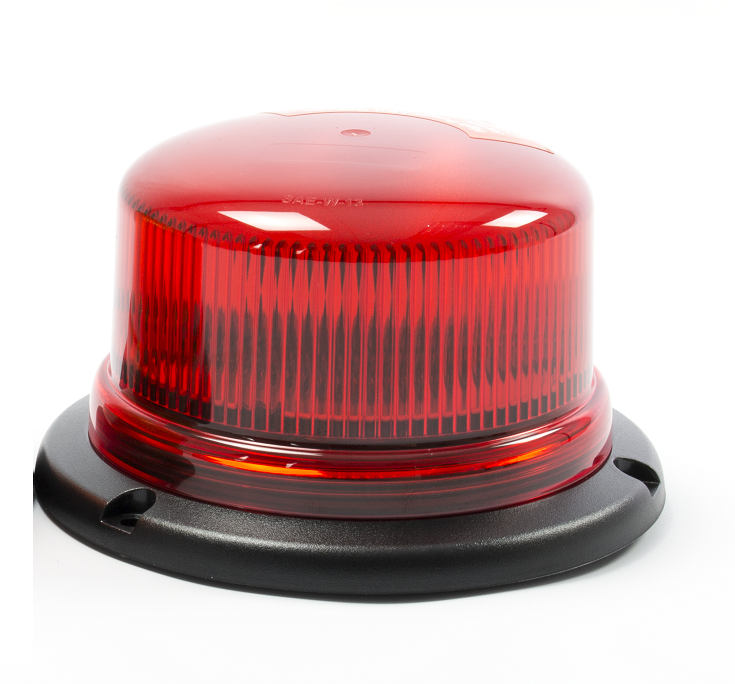Gyrophare | LED | fixation 3 boulons | 11-110V | rouge