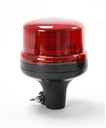 Gyrophare | LED | montage flexible sur tube | 11-110V | rouge