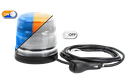 Beacon | LED | magnetic | 12-24V | clear lens | amber/blue 