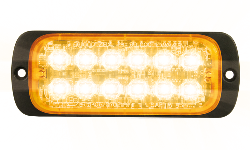 Flitser | LED | 12 LEDs | 12-24V | oranje