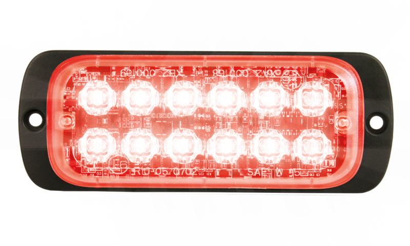 Flasher | LED | 12 LEDs | 12-24V | red