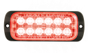 LED Flitser | 12 LEDs | 12-24V | rood