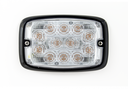 Feu flash | LED | 12 LEDs | 12-24V | blanc