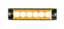 Flitser | LED | 6 LEDs | 12-24V | oranje LEDs