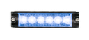 Flitser | LED | 6 LEDs | 12-24V | blauwe LEDs