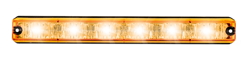 LED Flitser | 6 LEDs | 12-24V | oranje