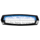 Lampeggiatore a LED | 12 LEDs | 12-24V | blu/bianco