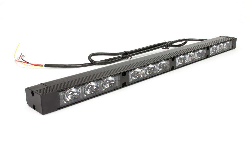 Barra LED | 4 módulos | 12-24V | ámbar