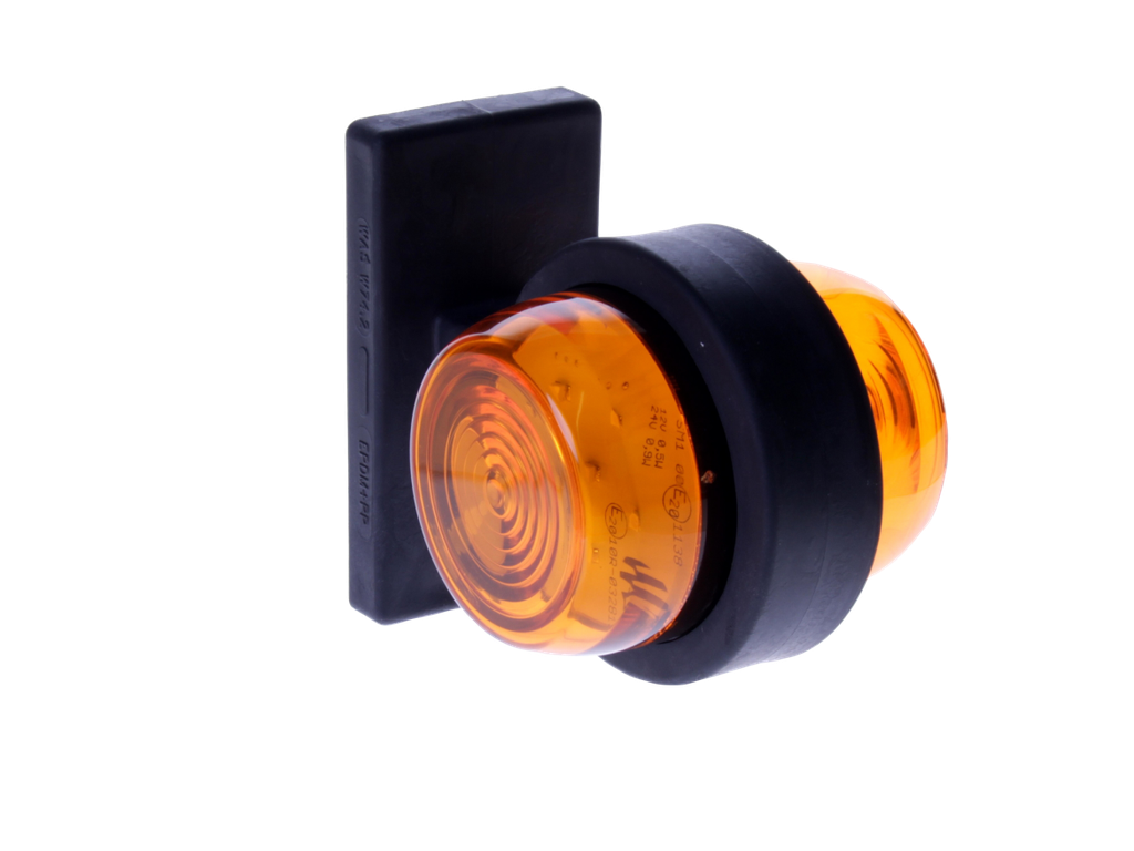 LED markeerverlichting | links+rechts | 12-24V | oranje/oranje