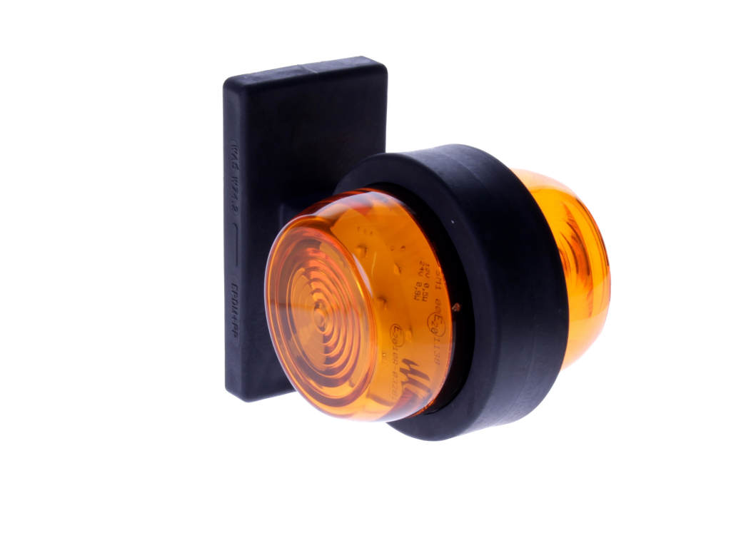 Feu d'encombrement LED | gauche+droite | 12-24V | orange/orange