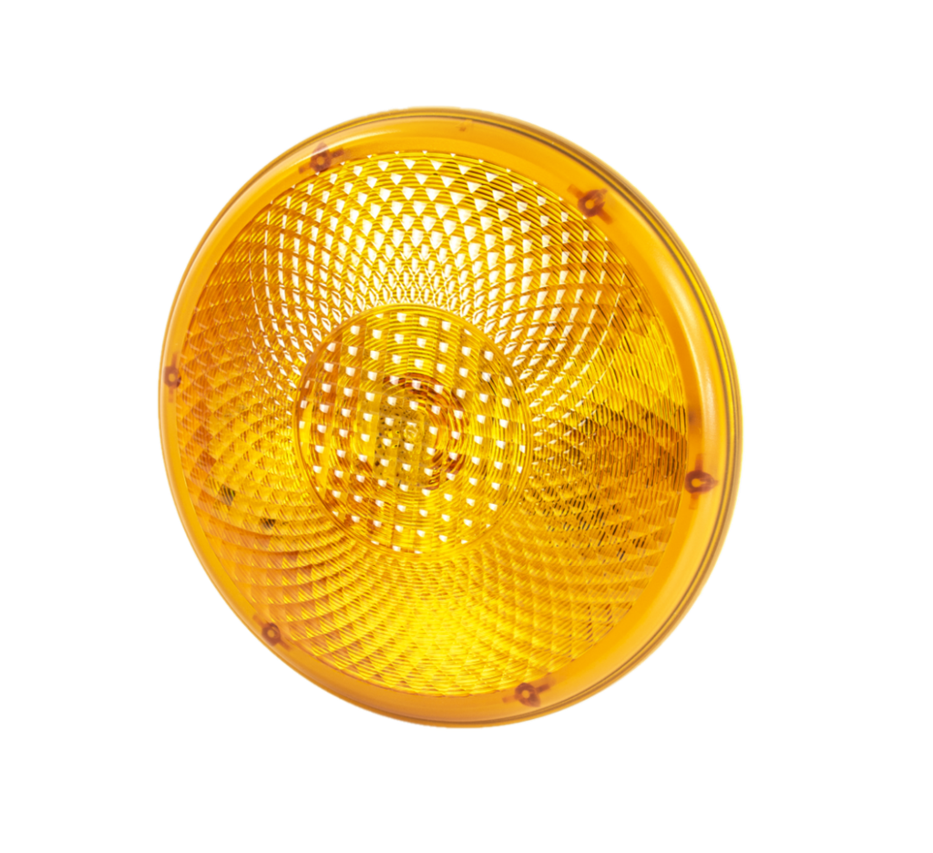 Road safety lamp | round | 12-24V