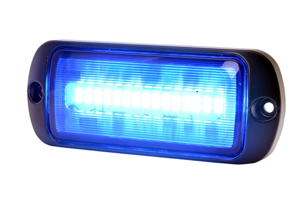 LED Flitser | 30 LEDs | 12-24V | blauw