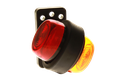 Feu d'encombrement LED | gauche+droite | 12-24V | orange/rouge