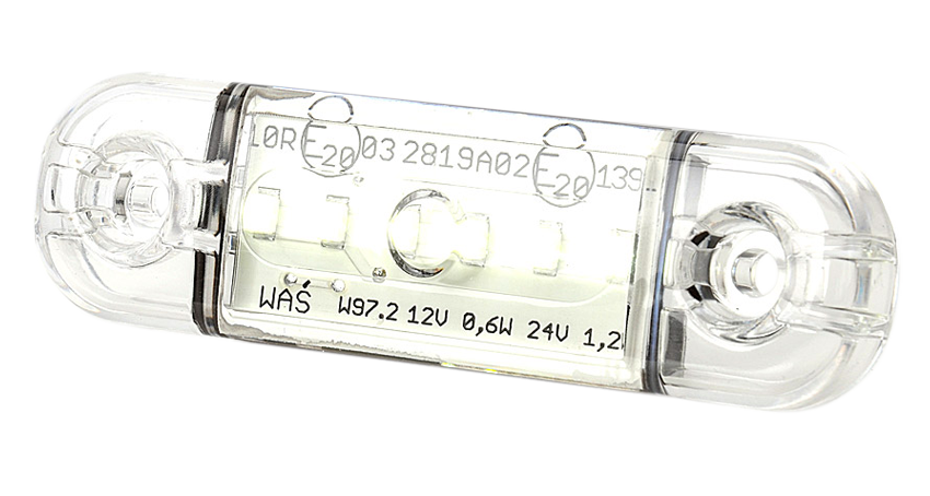 LED marker light | 6 LEDs | 12-24V | white