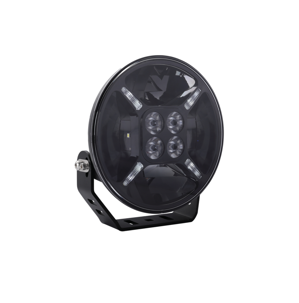 Haz de conducción LED | luz de posición dual ámbar+blanca