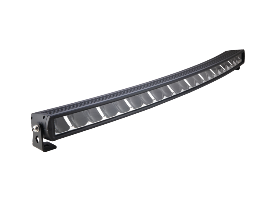 Curved LED bar | 110 cm | dual amber and white position light