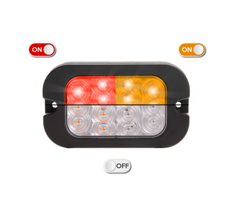 LED rear light | left+right | 12-24V