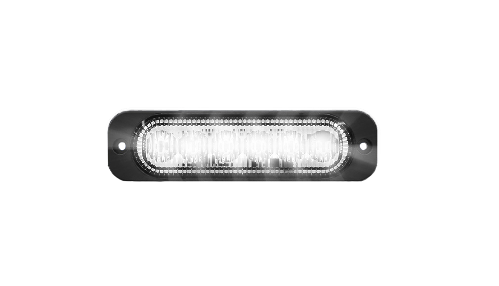 Feu flash | LED | 6 LEDs | 12-24V | blanc
