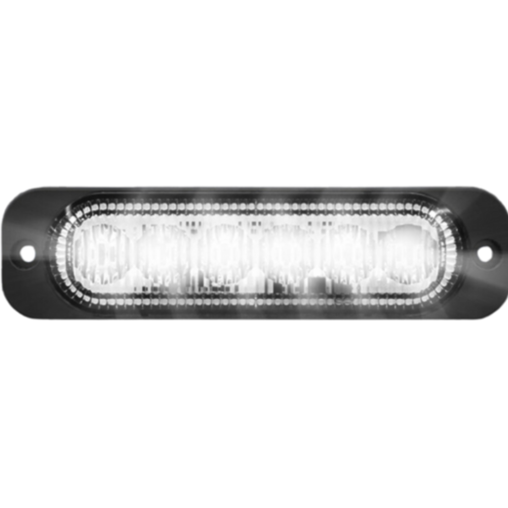 Lampeggiatore a LED Brightics | 6 LEDs | 12-24V | bianco
