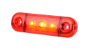 LED-Markierungsleuchte | 3 LEDs | 12-24V | rot |