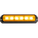 LED-Blitzer | 6 LEDs | 12-24V | gelb