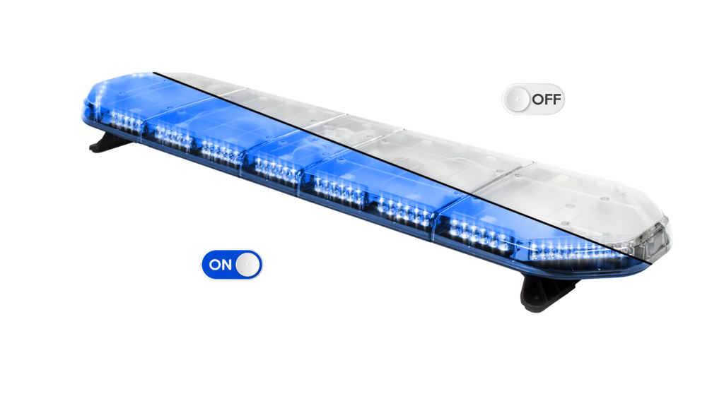 LEGION LED lightbar | 139 cm | blue | 12V + control box