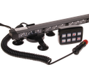 Barra direccional LED | 8 módulos | magnéticos |12-24V | ámbar