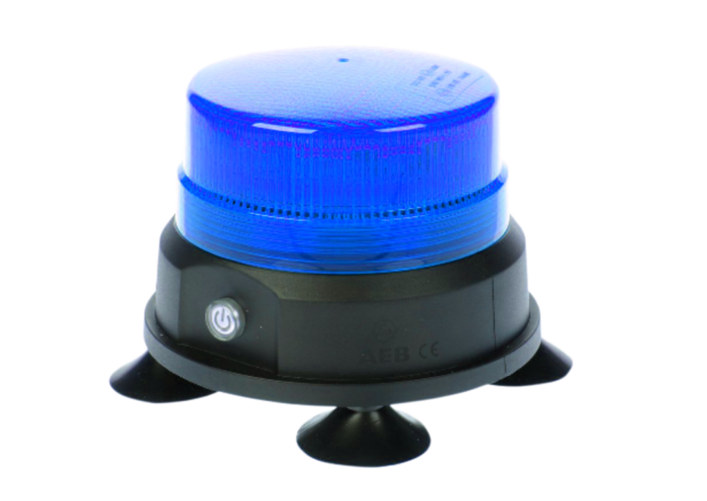 Beacon | LED | blue | set | magnetic | battery operated