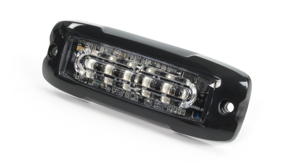 LED-Blitzer | 6 LEDs | 12-24V | rot